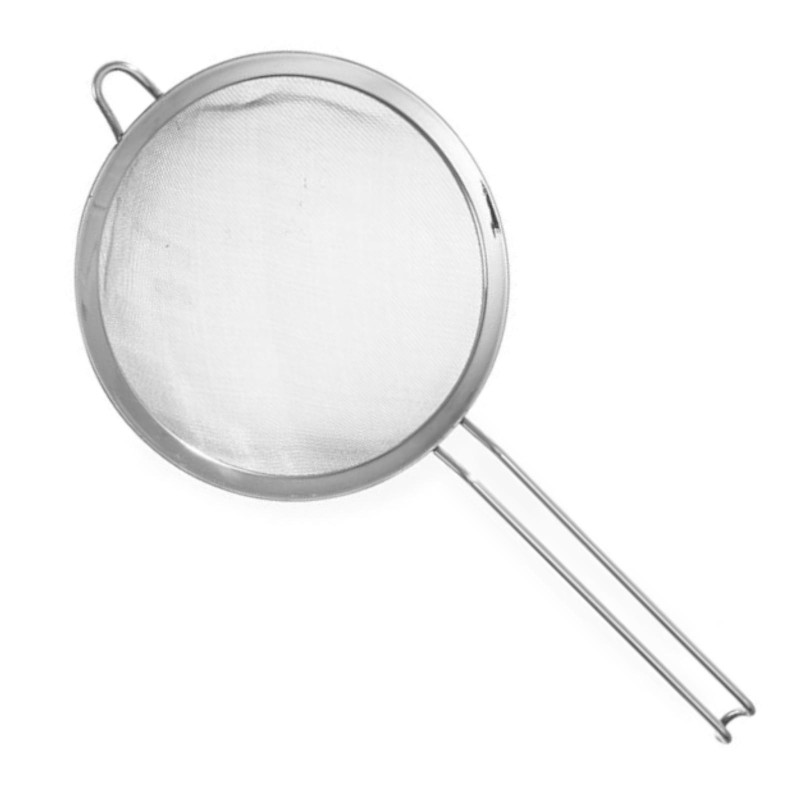 Nerūdijančio plieno koštuvas virtuvės sietelis tankus sk. 200 mm - HENDI 638705 Nerūdijančio plieno koštuvas virtuvės sietelis tankus sk. 200 mm - HENDI 638705