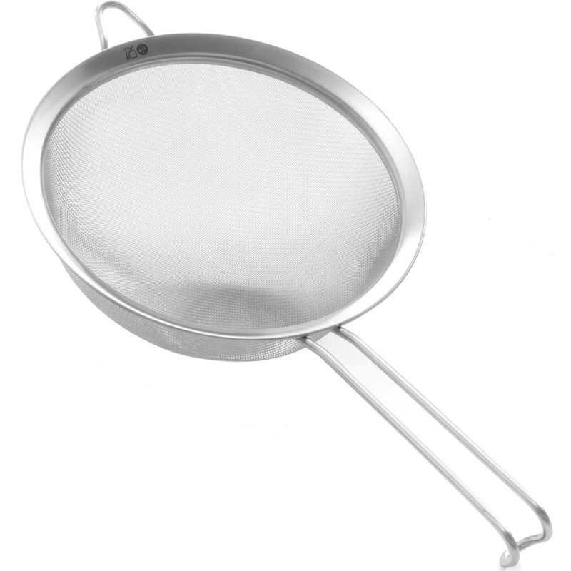 Nerūdijančio plieno koštuvas virtuvės sietelis tankus sk. 200 mm - HENDI 638705