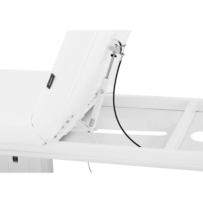 Lova, stalas, kosmetinė masažinė kušetė, elektrinė, 175 kg LIMOGES - balta