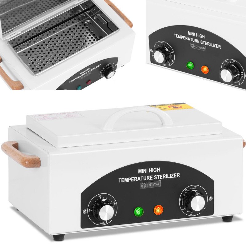 
Kosmetinis karšto oro sterilizatorius kirpyklai įrankių dezinfekcijai, 220 C, 2 l
