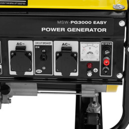 
Energijos generatorius elektros generatorius su rankiniu elektriniu paleidimu 15 l 12/ 230 V 3000 W
