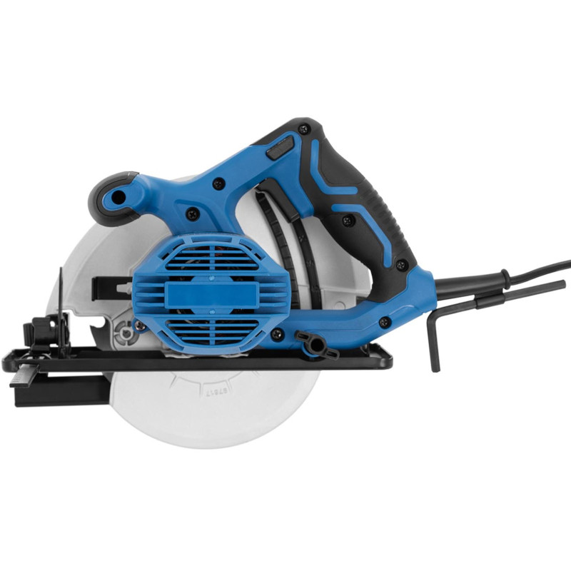 Rankinis diskinis pjūklas sk. 165 mm 1300 W 0-45 laipsnių