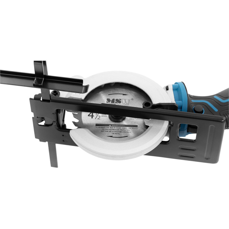 Mini rankinis diskinis pjūklas sk. 115 mm 705 W 0-45 laipsniai