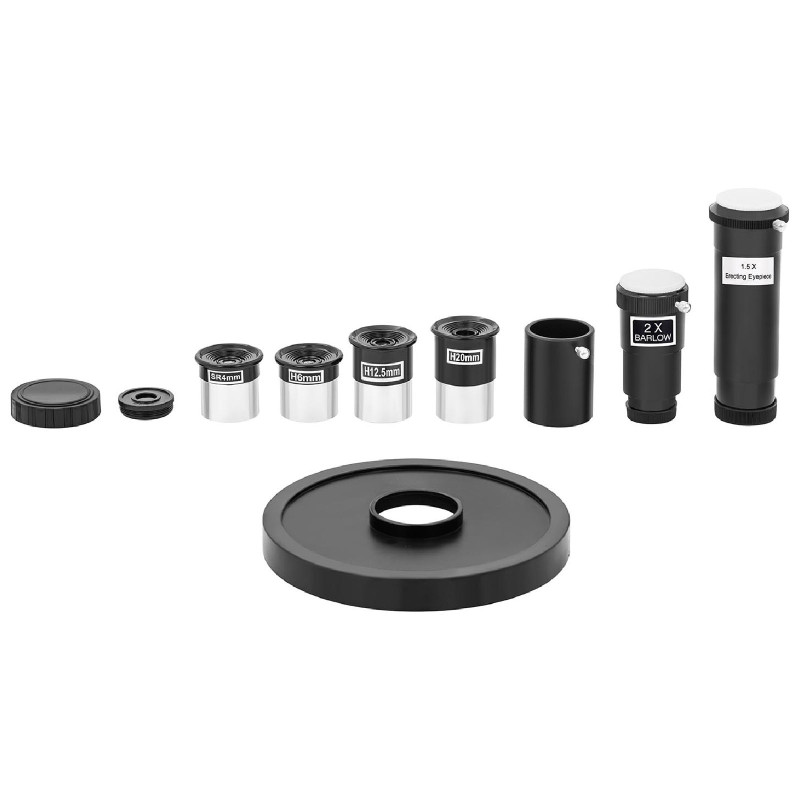 Niutono astronominis teleskopas Uniprodo 1000 mm sk. 114 mm