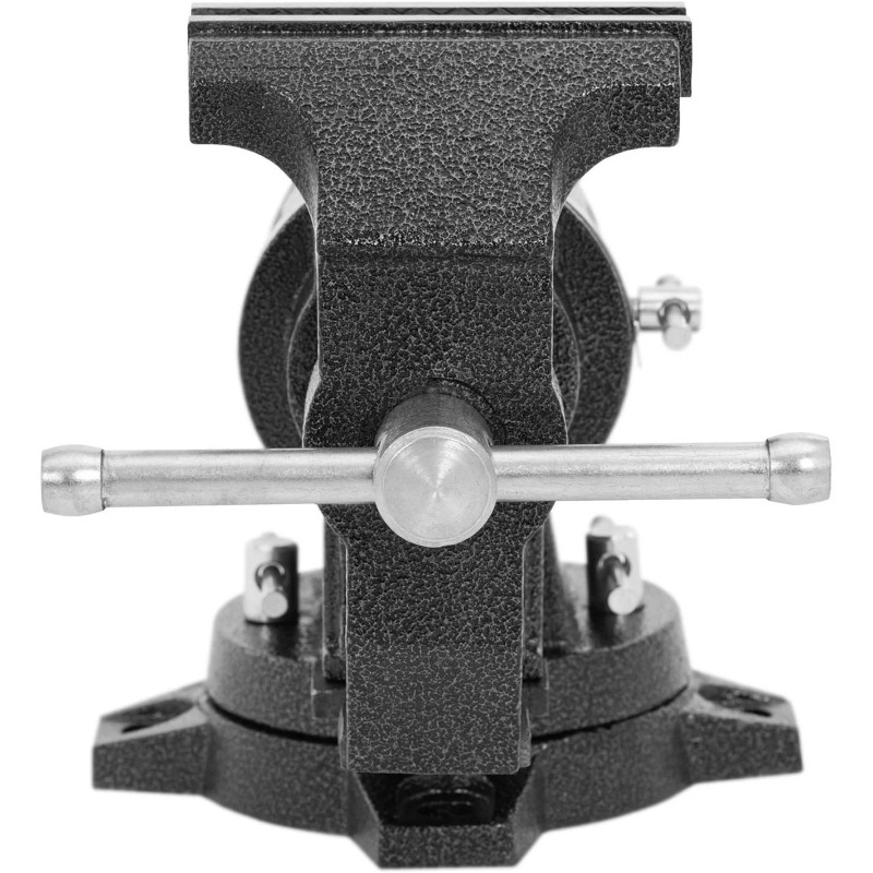 Dirbtuvių stalo veržlė iš ketaus, tarpai 125 mm, plotis 125 mm