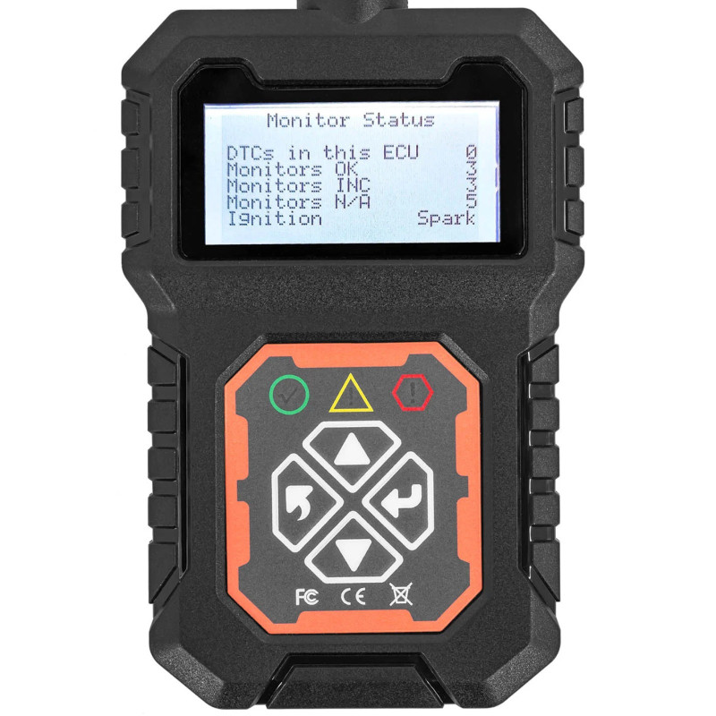 OBD2 DTC VIN/ ID/ CVN automobilio diagnostikos testeris