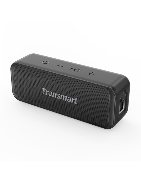 10W T2 Mini belaidis Bluetooth garsiakalbis juodas 10W T2 Mini belaidis Bluetooth garsiakalbis juodas
