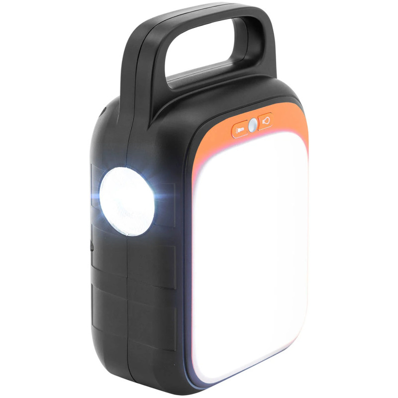 Nešiojama maitinimo bloko įkrovimo stotelė su švaistikliu 2 x USB 1 x USB-C 22,5 Ah LED