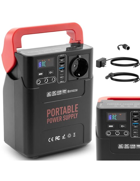 Nešiojamos elektrinės įkrovimo maitinimo blokas 3xUSB 2xUSB-C 3xDC 1xAC 20 Ah LED
 
Nešiojamos elektrinės įkrovimo maitinimo blokas 3xUSB 2xUSB-C 3xDC 1xAC 20 Ah LED