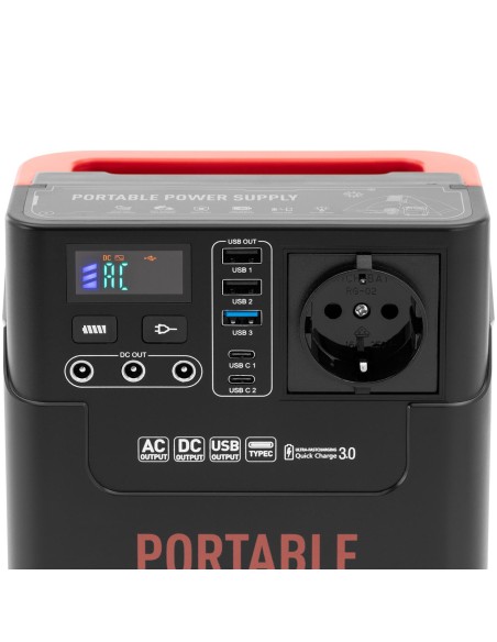 Nešiojamos elektrinės įkrovimo maitinimo blokas 3xUSB 2xUSB-C 3xDC 1xAC 20 Ah LED
 
Nešiojamos elektrinės įkrovimo maitinimo blokas 3xUSB 2xUSB-C 3xDC 1xAC 20 Ah LED