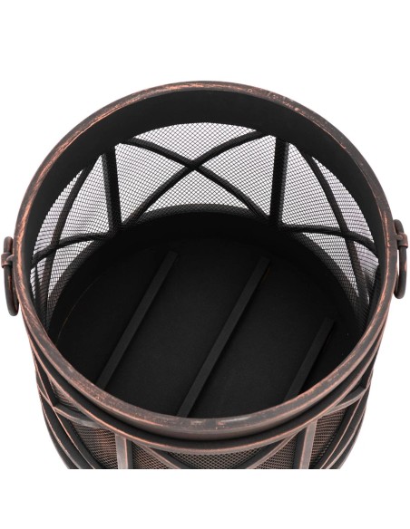 Metalinis sodo židinys su pokeriu 43 x 43 x 58 cm - ruda
 
Metalinis sodo židinys su pokeriu 43 x 43 x 58 cm - ruda