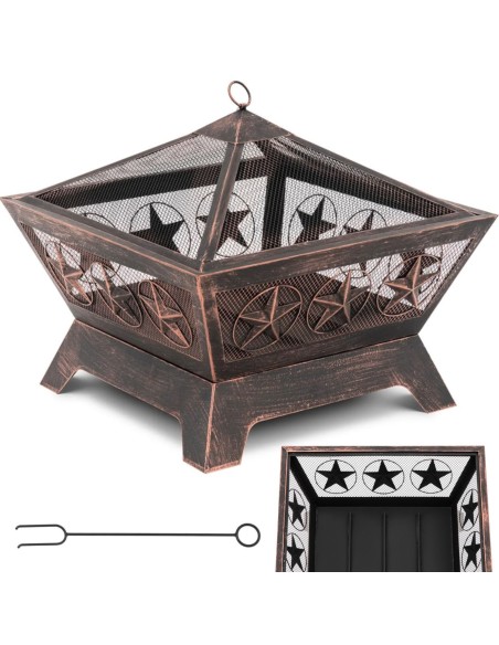 Metalinis sodo židinys su pokeriu 61 x 61 x 53 cm - ruda
 
Metalinis sodo židinys su pokeriu 61 x 61 x 53 cm - ruda