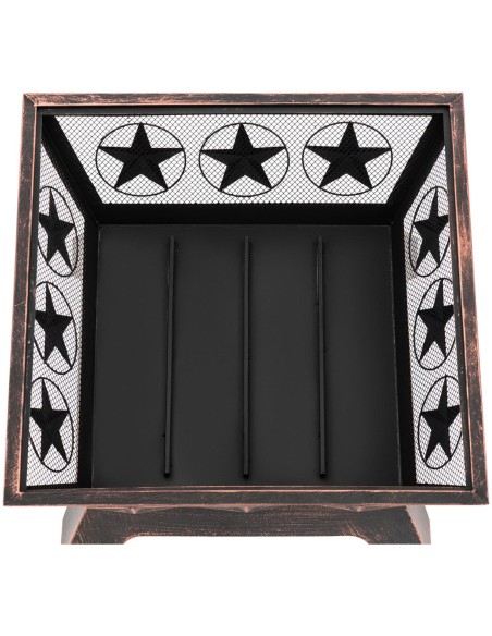 Metalinis sodo židinys su pokeriu 61 x 61 x 53 cm - ruda
 
Metalinis sodo židinys su pokeriu 61 x 61 x 53 cm - ruda