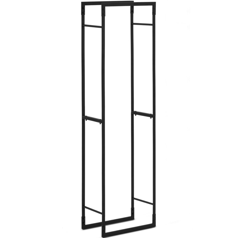 
Metalinis stačiakampis malkų stovas LOFT iki 30 kg 40 x 25 x 150 cm
