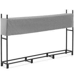 
Metalinis lauko malkų stovas su dangteliu iki 100 kg 200 x 25 x 116 cm
