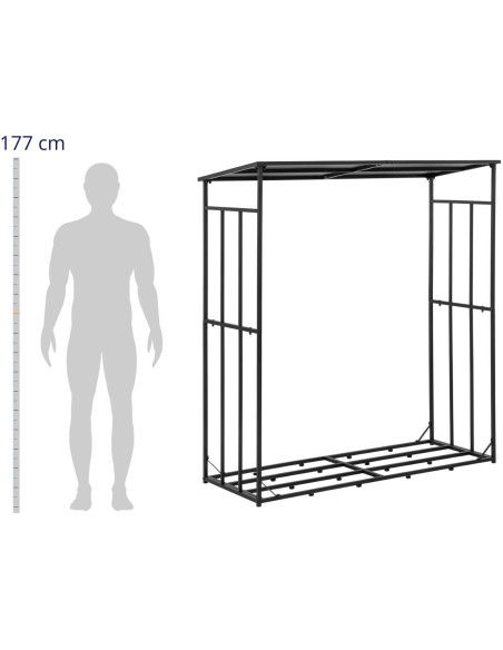 Metalinė lauko malkų lentyna su stogeliu iki 300 kg 161 x 65 x 177 cm
 
Metalinė lauko malkų lentyna su stogeliu iki 300 kg 161 x 65 x 177 cm