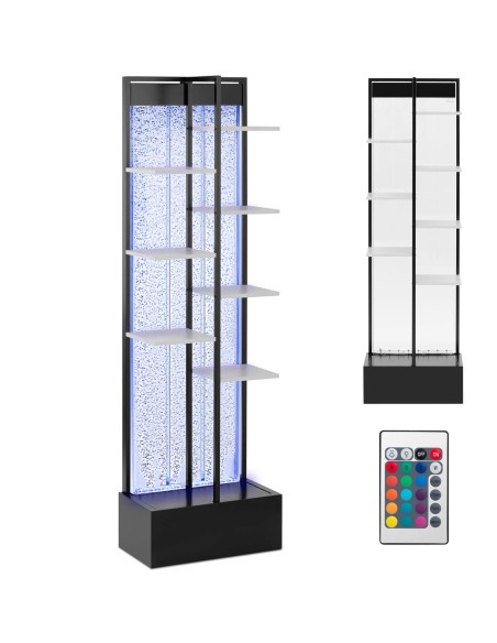 Bubble vitrina, siena su lentynomis ir RGB LED nuotolinio valdymo pulteliu, 55 x 30 x 187 cm
 
Bubble vitrina, siena su lentynomis ir RGB LED nuotolinio valdymo pulteliu, 55 x 30 x 187 cm