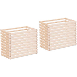 
Langstroth bičių avilio rėmas, vielinė pušis, 232 mm - 20 vnt
