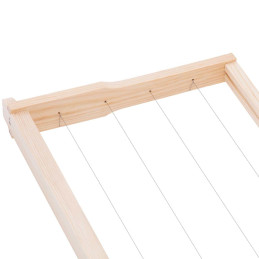 
Langstroth bičių avilio rėmas, vielinė pušis, 232 mm - 20 vnt
