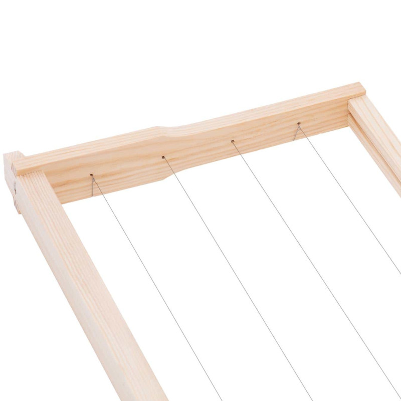 Langstroth bičių avilio rėmas, vielinė pušis, 232 mm - 20 vnt