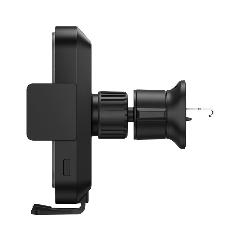 Halo automobilinis laikiklis telefonui su 15W indukciniu įkrovikliu popieriaus lapui juodas