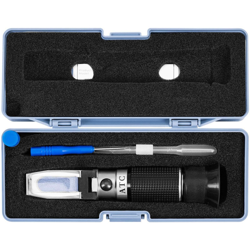 
Refraktometro matuoklis, skirtas 0,5% tikslumu meduje esančiam cukrui matuoti
