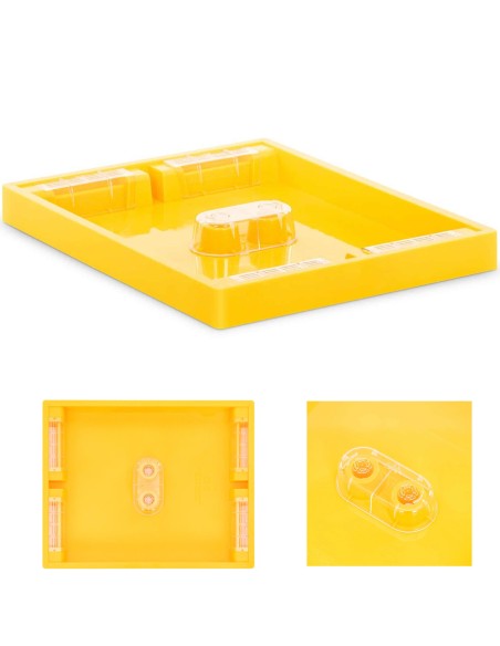 Bičių lesyklėlė Langstroth aviliams, plastikinė, 4,5 l
 
Bičių lesyklėlė Langstroth aviliams, plastikinė, 4,5 l