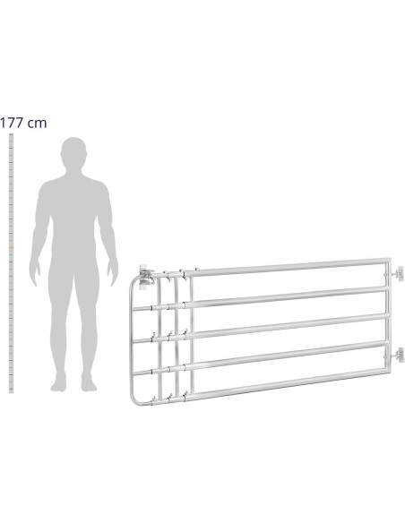 Reguliuojami ganyklos vartai į fermą, 600 - 670 x 90 cm
 
Reguliuojami ganyklos vartai į fermą, 600 - 670 x 90 cm