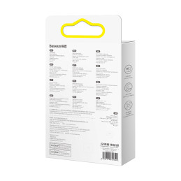 Kampinis laidas Maitinimo laidas su šoniniu USB-C kištuku iPhone Lightning 2m 20W juodas