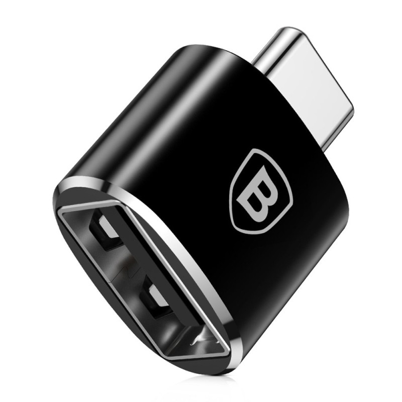
USB į USB-C OTG adapteris – juodas
