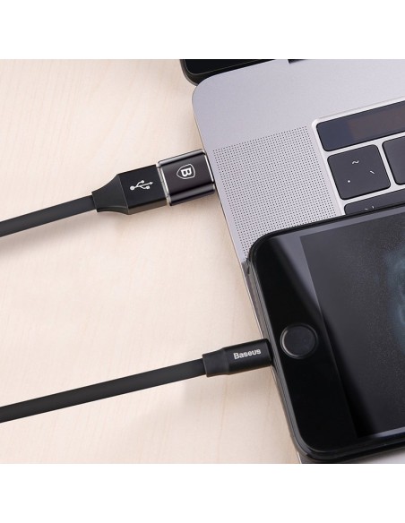 USB į USB-C OTG adapteris – juodas
 
USB į USB-C OTG adapteris – juodas
