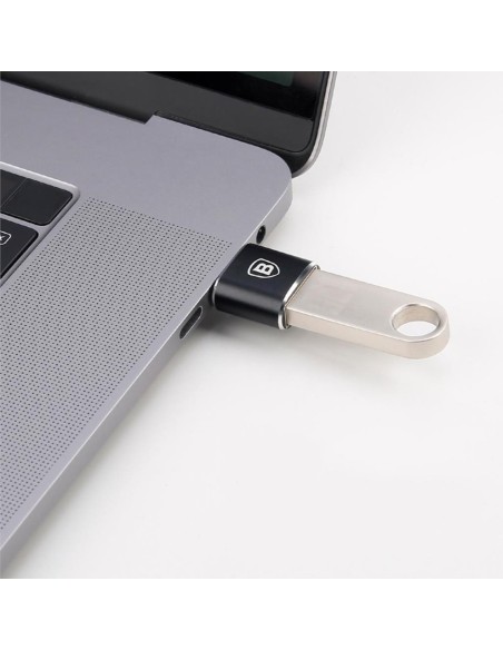 USB į USB-C OTG adapteris – juodas
 
USB į USB-C OTG adapteris – juodas