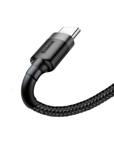 Patvarus pintas kabelis iš USB į USB-C QC3 0,5 m – juodas ir pilkas
 
Patvarus pintas kabelis iš USB į USB-C QC3 0,5 m – juodas ir pilkas
