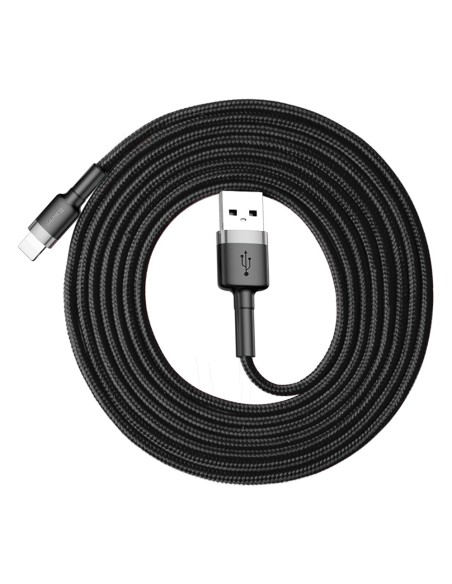 Patvarus pintas USB laidas iPhone Lightning QC3 2m - juodas
 
Patvarus pintas USB laidas iPhone Lightning QC3 2m - juodas