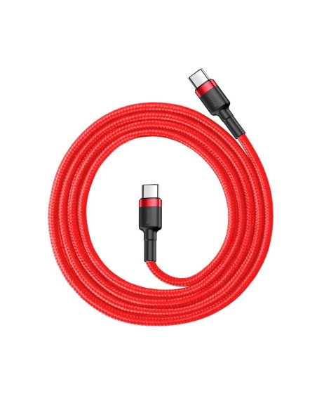 Patvarus pintas kabelis USB-C į USB-C QC3 1m – raudonas
 
Patvarus pintas kabelis USB-C į USB-C QC3 1m – raudonas