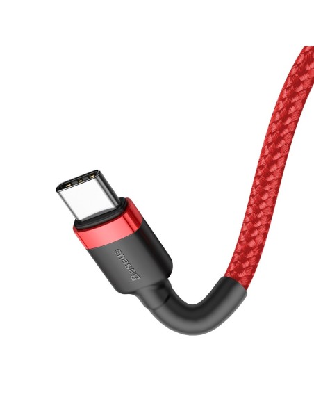 Patvarus pintas kabelis USB-C į USB-C QC3 1m – raudonas
 
Patvarus pintas kabelis USB-C į USB-C QC3 1m – raudonas