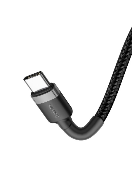 Patvarus pintas kabelis USB-C į USB-C QC3 2m – juodas ir pilkas
 
Patvarus pintas kabelis USB-C į USB-C QC3 2m – juodas ir pilkas