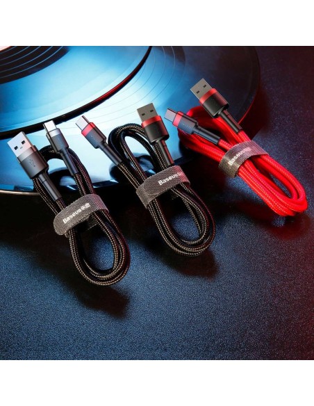 Patvarus nailoninis kabelis USB - USB-C QC3 3m - raudonas
 
Patvarus nailoninis kabelis USB - USB-C QC3 3m - raudonas