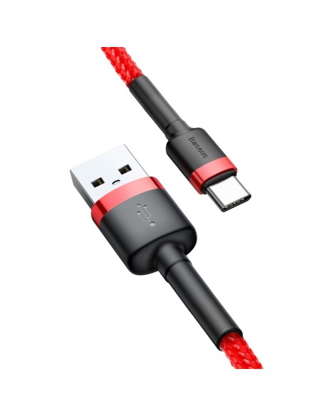 Patvarus nailoninis kabelis USB - USB-C QC3 3m - raudonas
 
Patvarus nailoninis kabelis USB - USB-C QC3 3m - raudonas