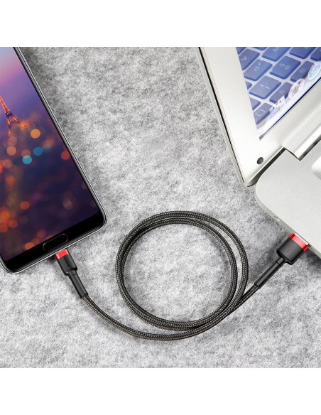 Patvarus nailoninis kabelis USB - USB-C QC3 3m - raudonas
 
Patvarus nailoninis kabelis USB - USB-C QC3 3m - raudonas