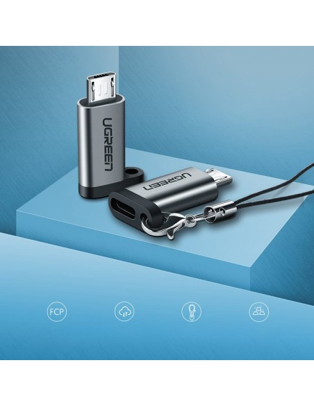 USB-C į mikro USB adapteris – pilkas
 
USB-C į mikro USB adapteris – pilkas