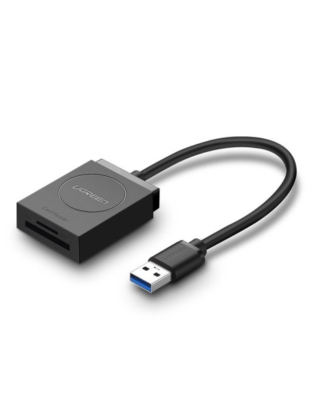 
SD / micro SD atminties kortelių skaitytuvas, USB 3.0 kištukas, 15 cm - juodas
