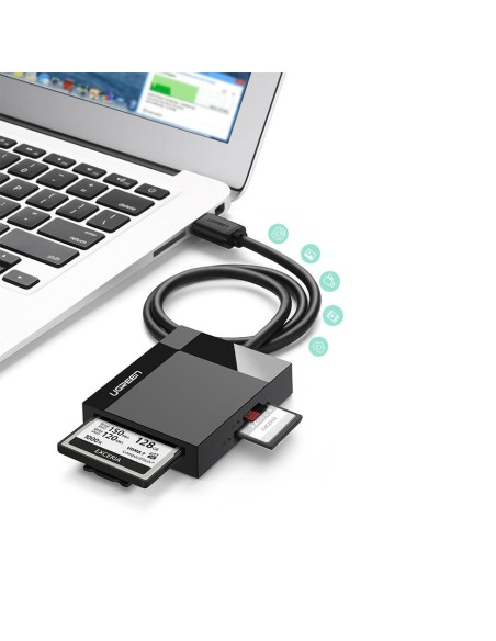 SD / micro SD / CF / MS atminties kortelių skaitytuvas, USB 3.0 kištukas 1m - juodas
 
SD / micro SD / CF / MS atminties kortelių skaitytuvas, USB 3.0 kištukas 1m - juodas