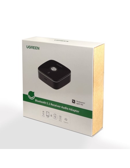 Imtuvo garso adapteris Bluetooth 5.1 aptX 2RCA iki 3,5 mm Mini Jack - juodas
 
Imtuvo garso adapteris Bluetooth 5.1 aptX 2RCA iki 3,5 mm Mini Jack - juodas