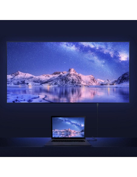 
HDMI 2.0 kabelis 4K 60Hz 3D 18 Gbps 3m – juodas

