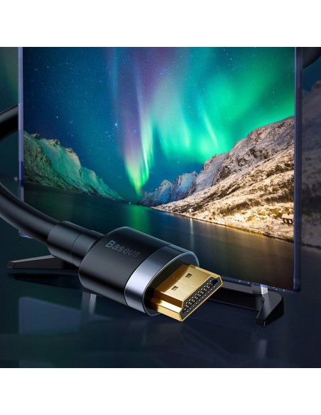 
HDMI 2.0 kabelis 4K 60Hz 3D 18 Gbps 3m – juodas
