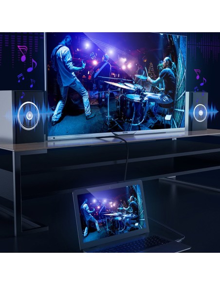 
HDMI 2.0 kabelis 4K 60Hz 3D 18 Gbps 3m – juodas
