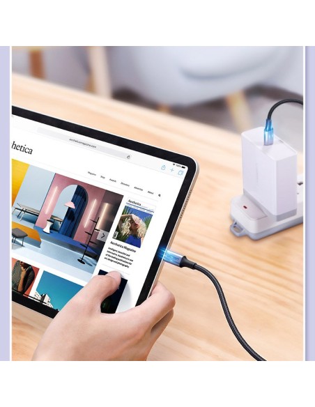 USB-C – USB-C maitinimo tiekimo greito įkrovimo laidas 2 m – pilkas
 
USB-C – USB-C maitinimo tiekimo greito įkrovimo laidas 2 m – pilkas