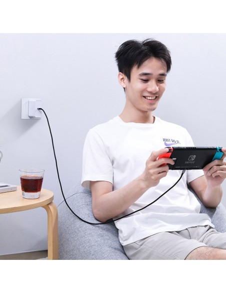 USB-C – USB-C maitinimo tiekimo greito įkrovimo laidas 2 m – pilkas
 
USB-C – USB-C maitinimo tiekimo greito įkrovimo laidas 2 m – pilkas