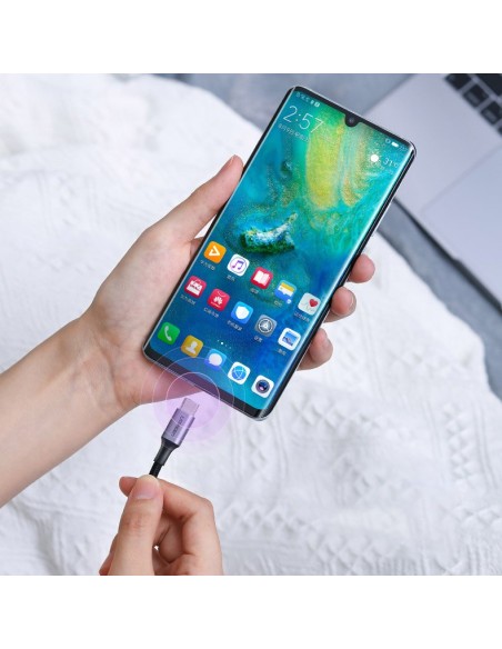USB-C – USB-C maitinimo tiekimo greito įkrovimo laidas 2 m – pilkas
 
USB-C – USB-C maitinimo tiekimo greito įkrovimo laidas 2 m – pilkas